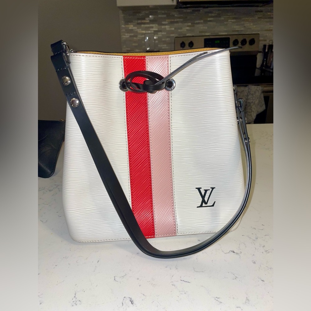 Louis Vuitton NeoNoe Handbag Limited Edition Epi Stripes